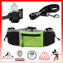 Sac de dressage de chien de ceinture de festin d&#39;animal familier avec le support de bouteille et la laisse